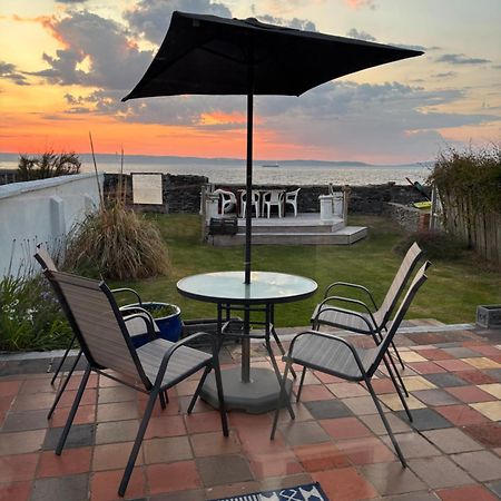 Splash Cottage Beach House With Sea Lapping Garden Bangor Eksteriør billede